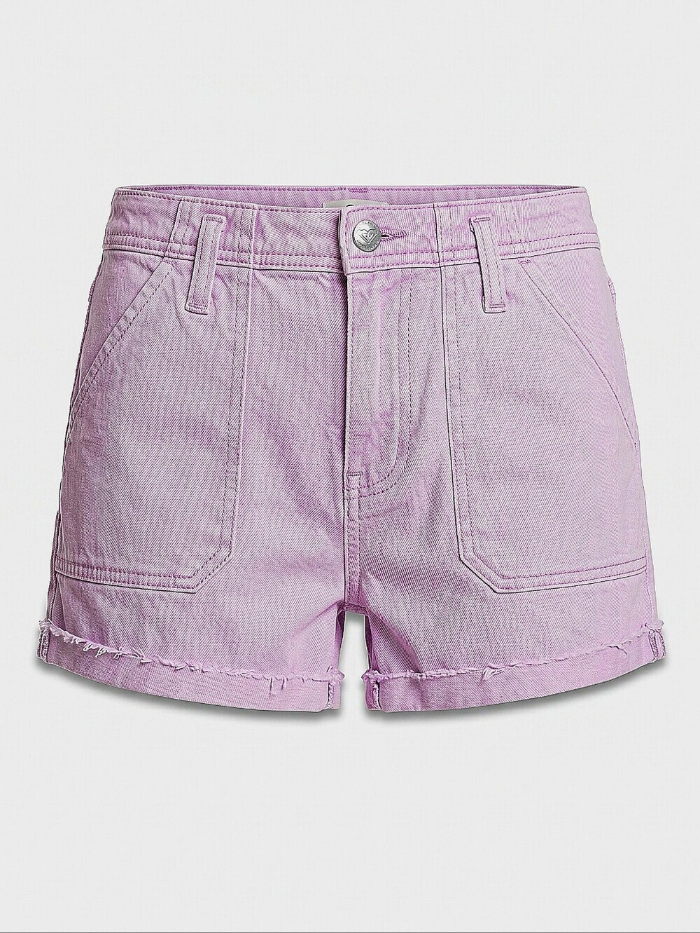 NWT! Roxy Lilac Mid-Rise Denim Shorts